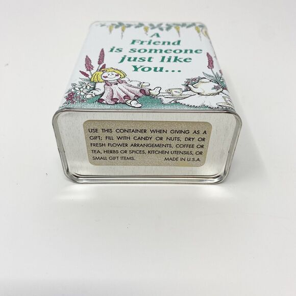 Vintage FRIENDSHIP Spice for Living Tin Tea Party Discontinued - Picture 5 of 6